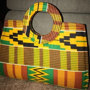 Handmade African Print Bag